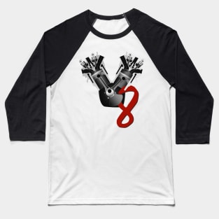 V8 Baseball T-Shirt